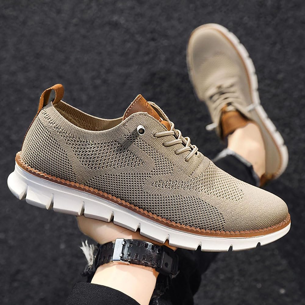 Breeze Men's Mesh Sneakers - Ultra Comfortable & Breathable Running Shoes for Men | Perfect for Jogging, Gym Workouts & Casual Wear