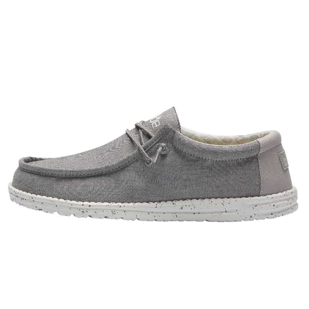 Hey Dude Men's Wally Loafer - Comfortable Slip-On Shoes for Men in Multiple Colors | Casual & Dress Loafers for Work, Travel & Everyday Wear