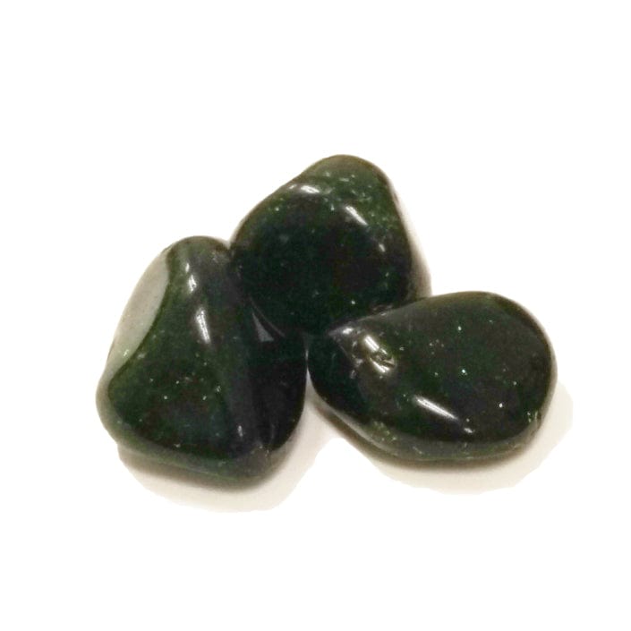 Natural Green Goldstone Tumbled Stones - Healing Crystals for Meditation, Reiki & Energy Work - Perfect for Jewelry Making, Home Decor & Spiritual Practices