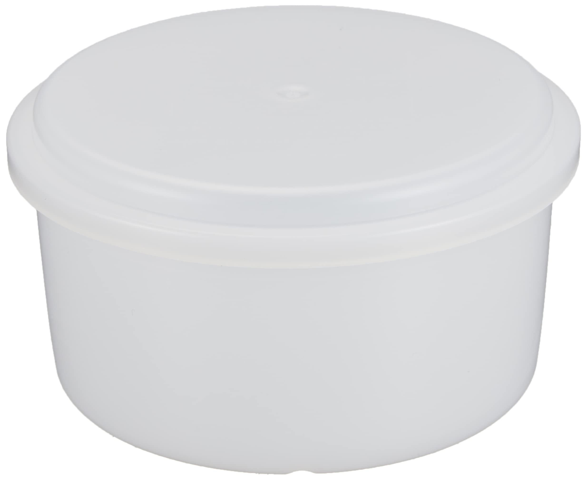 Doshisha HS-19MAZ 12-Pack White Ice Maker Cups for Cocktails, Smoothies & Iced Coffee | BPA-Free Plastic Reusable Drinking Glasses for Parties, Bars & Home Use