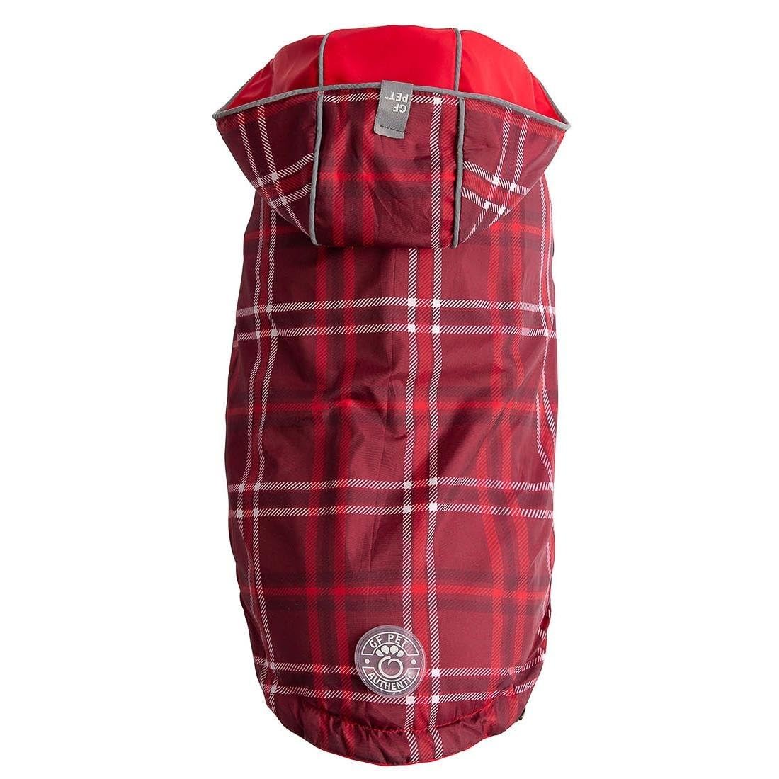 Reversible Waterproof Raincoat for Men & Women - XXL Red, Windproof & Lightweight, Perfect for Hiking, Camping & Outdoor Activities