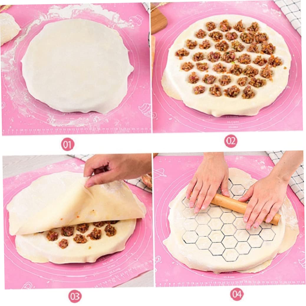 Russian Pelmeni Dumpling Maker - Stainless Steel Dumpling Press & Pelmeni Mold - Perfect for Home Cooking, Restaurant Supplies & DIY Food Making (Great for Dumplings, Pierogi, Gyoza & More)