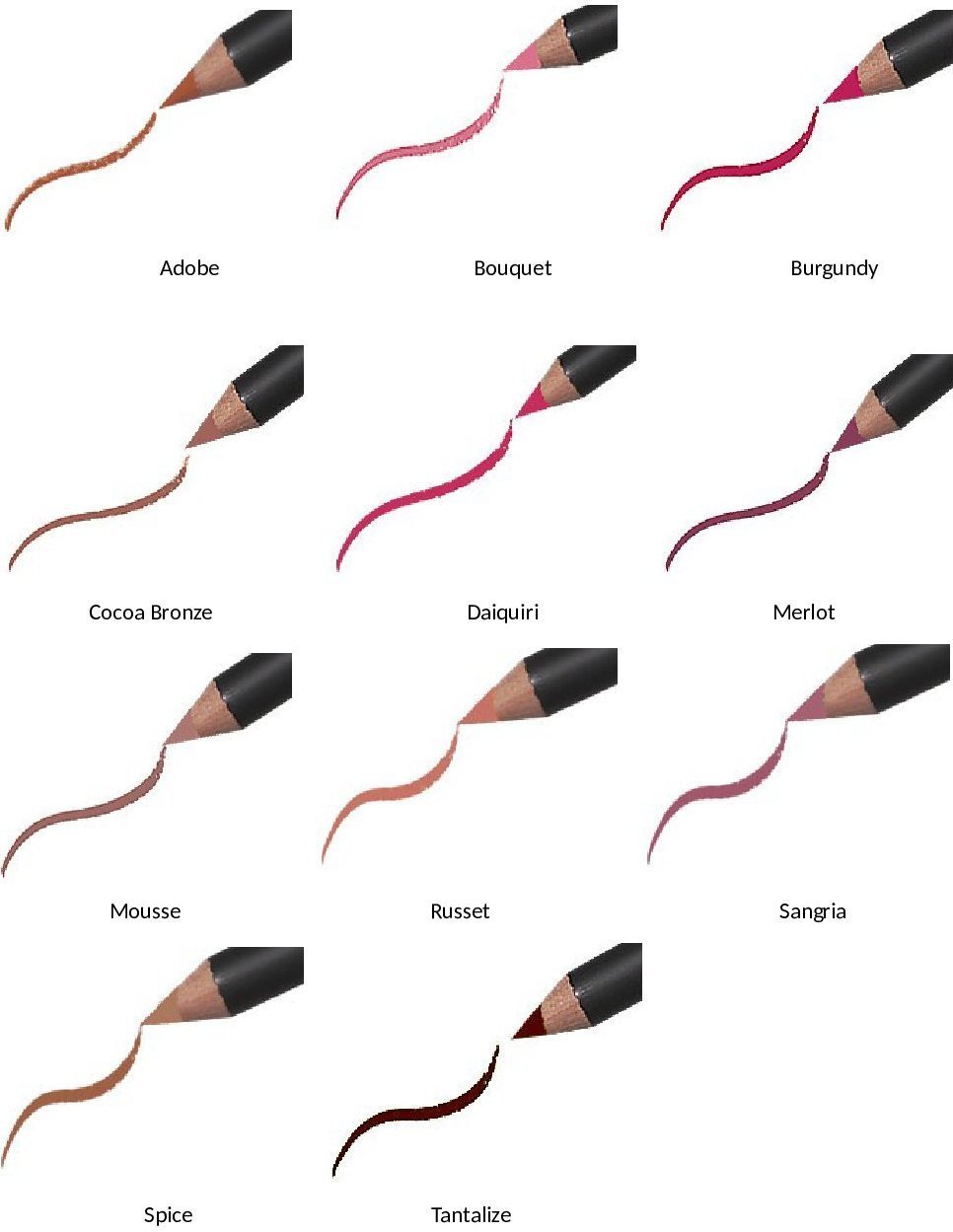 Jolie Slim Lip Pencil - Russet Lipliner for Precise Definition