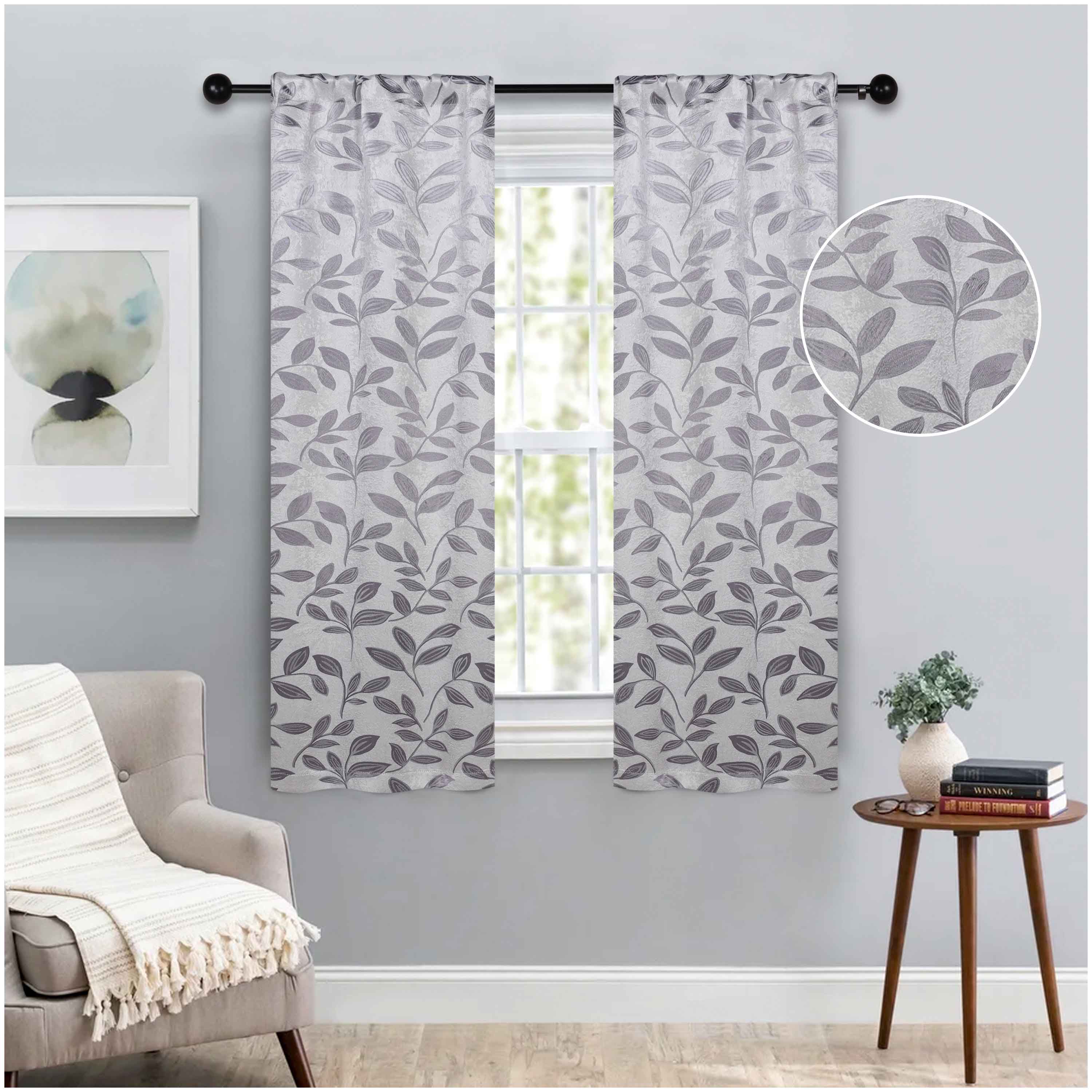 Blackout Curtains with Rod Pocket - Set of 2 Panels for Complete Room Darkening | Perfect for Bedrooms, Nurseries & Home Theater Light Blocking