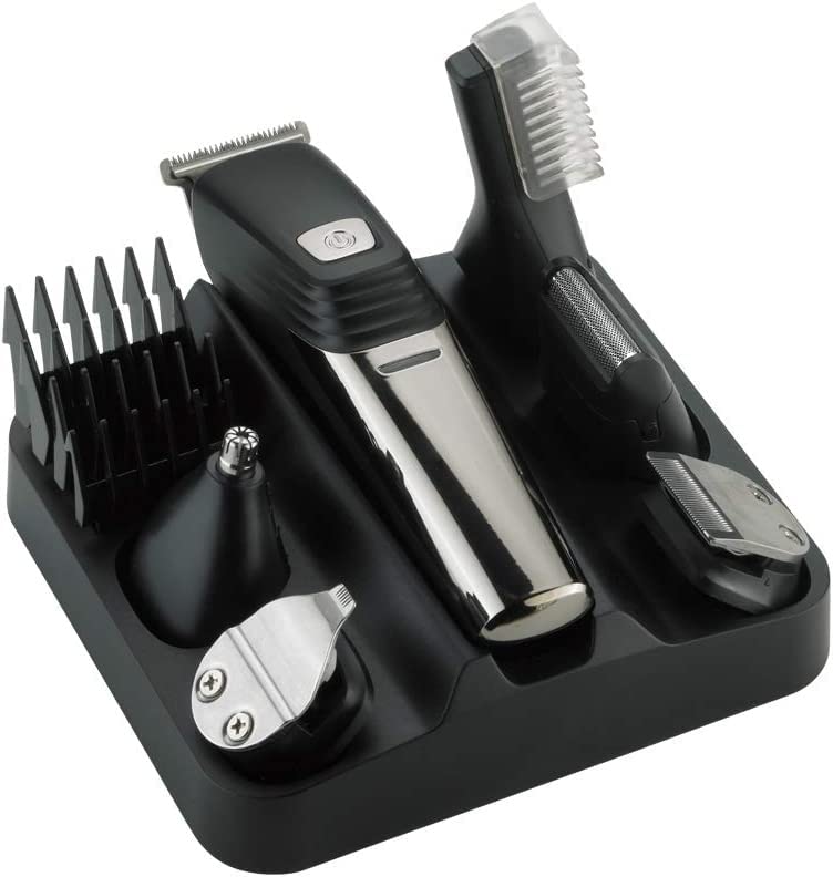 JYYBN 6-in-1 Electric Shaver for Men - Beard Trimmer, Hair Clipper, Mustache Trimmer Set with USB Charger - Perfect for Home, Travel & Grooming Gifts