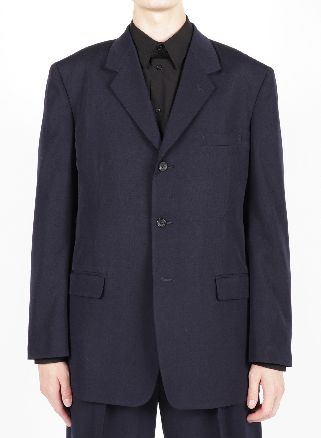Premium Men's Gabardine Suit Jacket - 3 Button Single Breasted Formal Blazer for Business, Weddings & Special Occasions