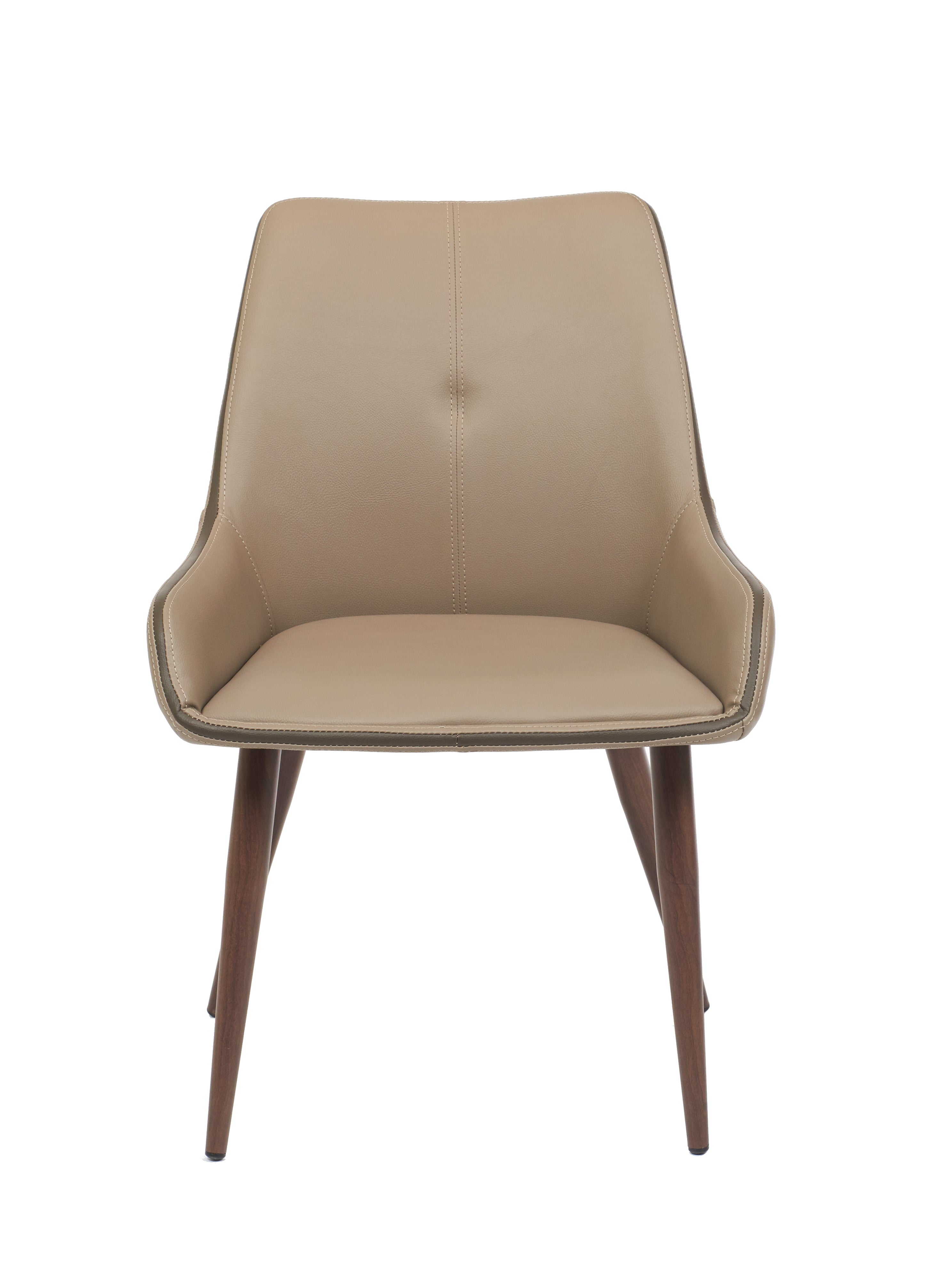 Etna Chair in Lite Taupe - Modern Accent Chair for Living Room, Bedroom & Office - Comfortable Upholstered Seating with Sturdy Frame - Perfect for Home Decor & Relaxation