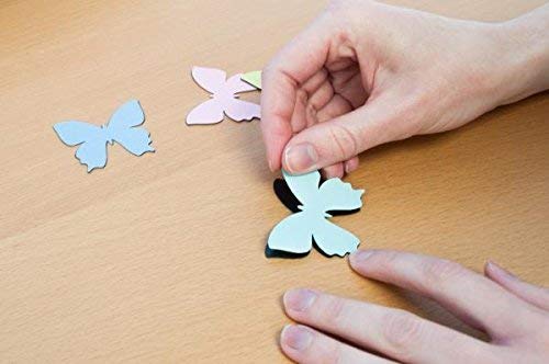 Silhouette Media-Magnet-ADH Adhesive Magnet Paper Sheets - Strong Sticky Back for DIY Crafts, Fridge Decor, School Projects & Office Organization