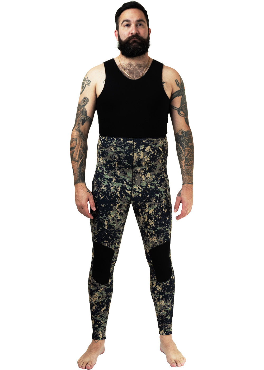 Spearo South Seas Men's 3.0mm Neoprene Two-Piece Wetsuit for Scuba Diving, Spearfishing & Water Sports | Warm & Flexible Cold Water Protection