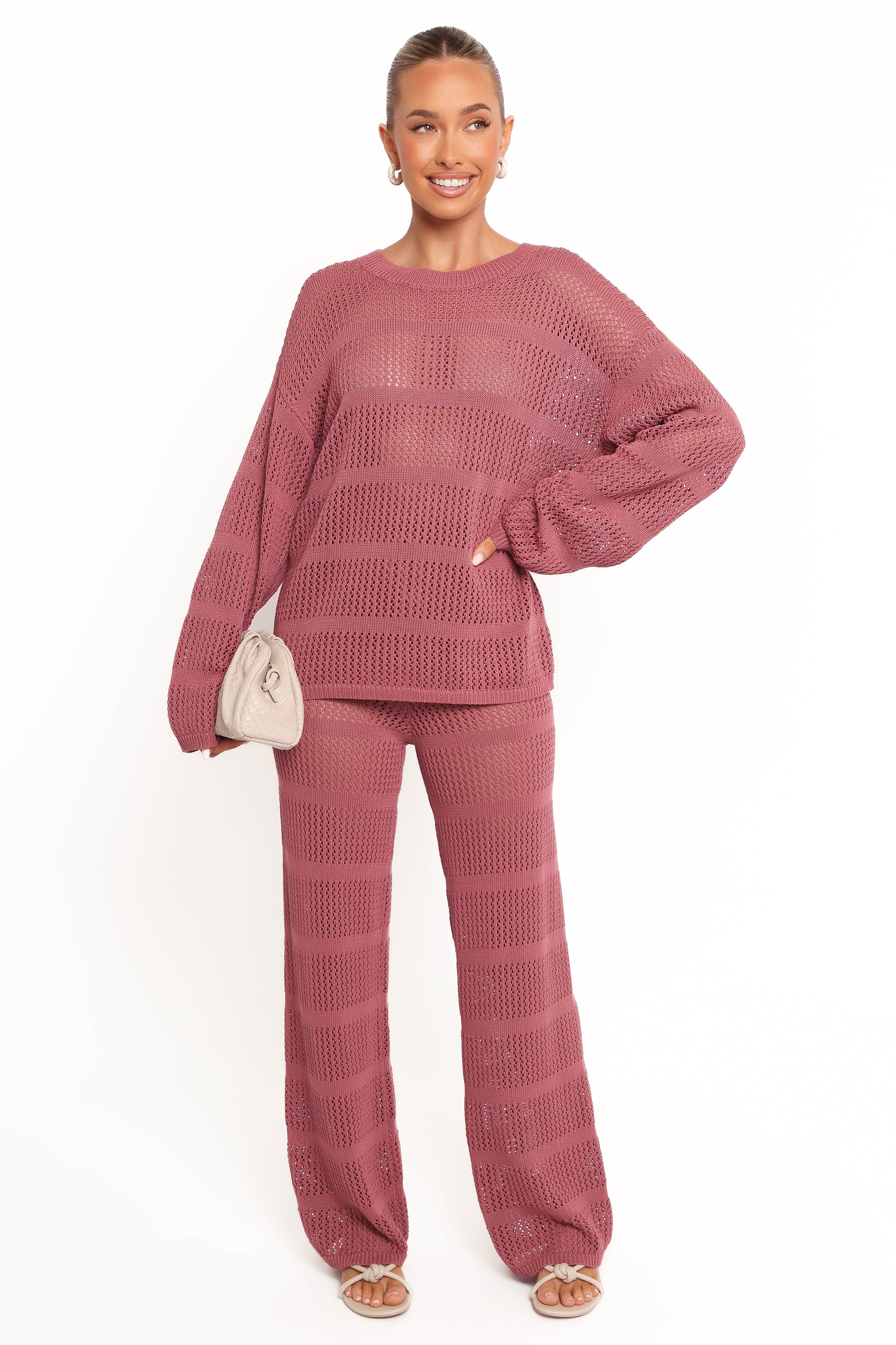 Crawford Pant in Rose - Women's Comfortable Stretch Pants for Work, Travel & Casual Wear | Soft & Stylish Trousers