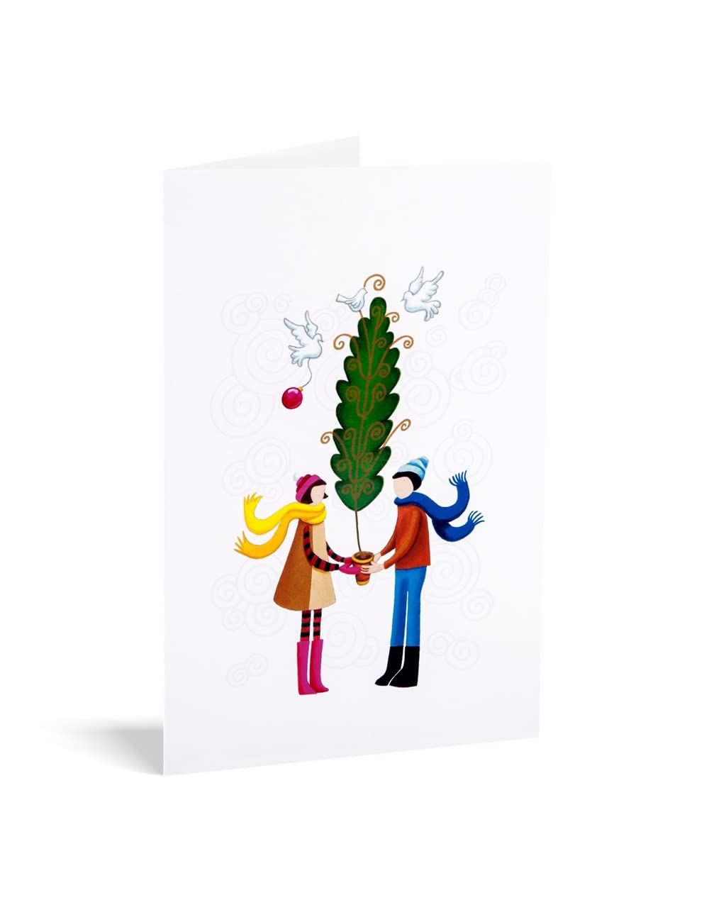 UNICEF Christmas Cards Pack of 10 - Beautiful Holiday Greeting Cards with Festive Illustrations for Family, Friends & Office Colleagues - Perfect for Christmas Wishes, Gift Giving & Seasonal Decorations