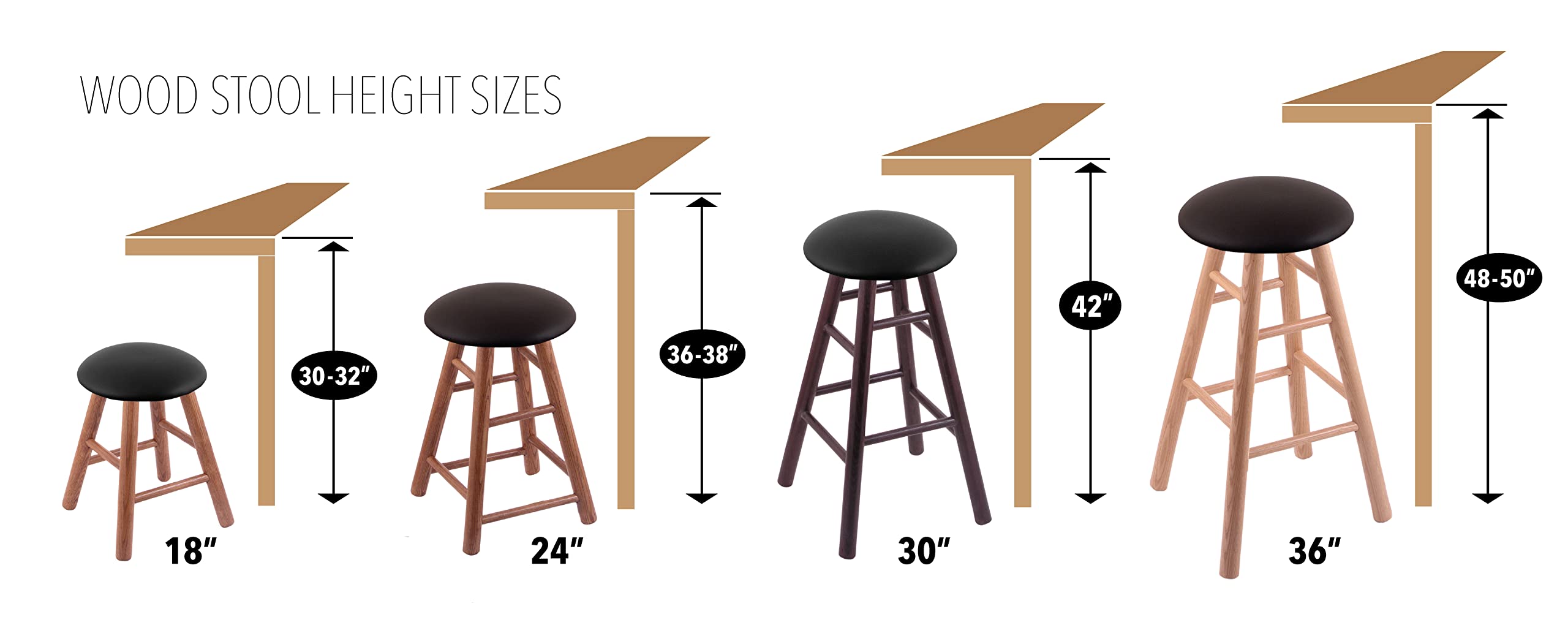 Dark Cherry Oak Bar Stool with Graph Chalice Seat - Rustic Pub & Kitchen Counter Height Stool for Home Bar, Restaurant & Cafe Dining