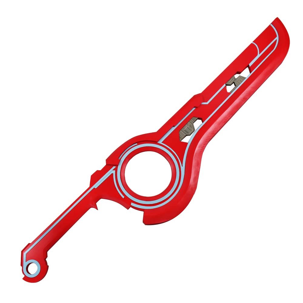 Xenoblade Chronicles Shulk Cosplay Sword - Monado Replica Red Prop for Anime Conventions & Costume Parties