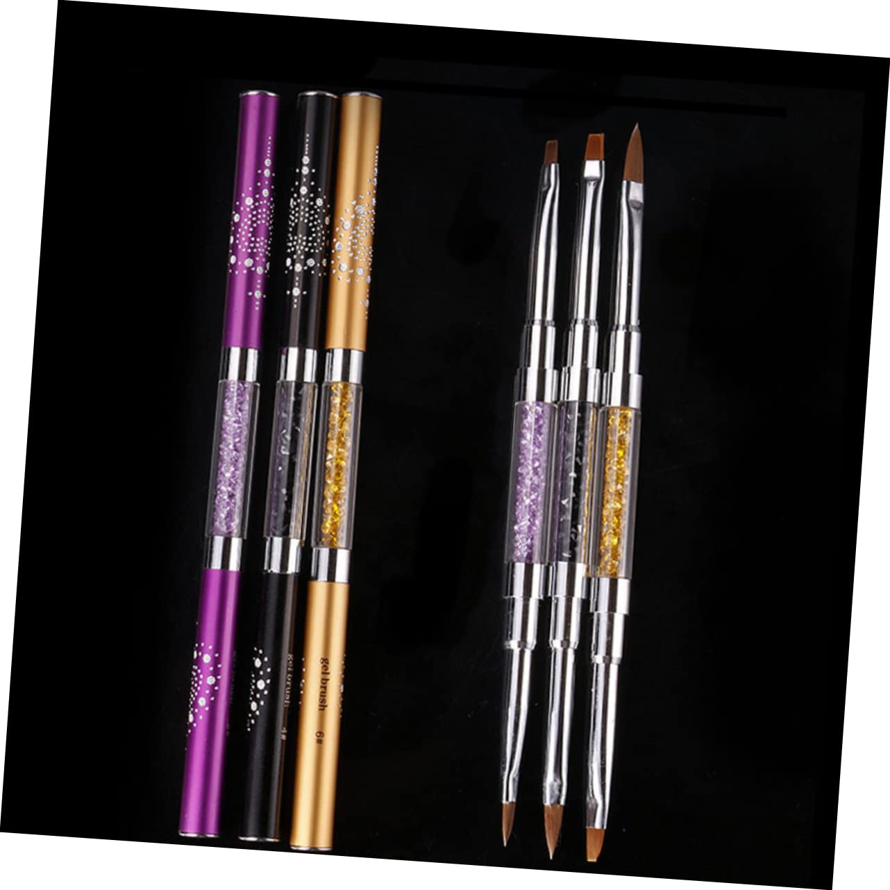 Minkissy Nail Art Brush Pen for Gel Nails & 3D Drawing - Salon & Home Use