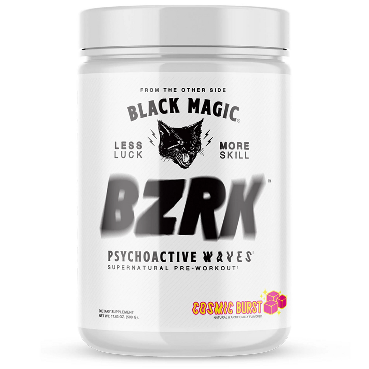 Black Magic BZRK Pre Workout Supplement - 25 Servings for Energy & Focus - Boost Performance for Gym, Running & Intense Training