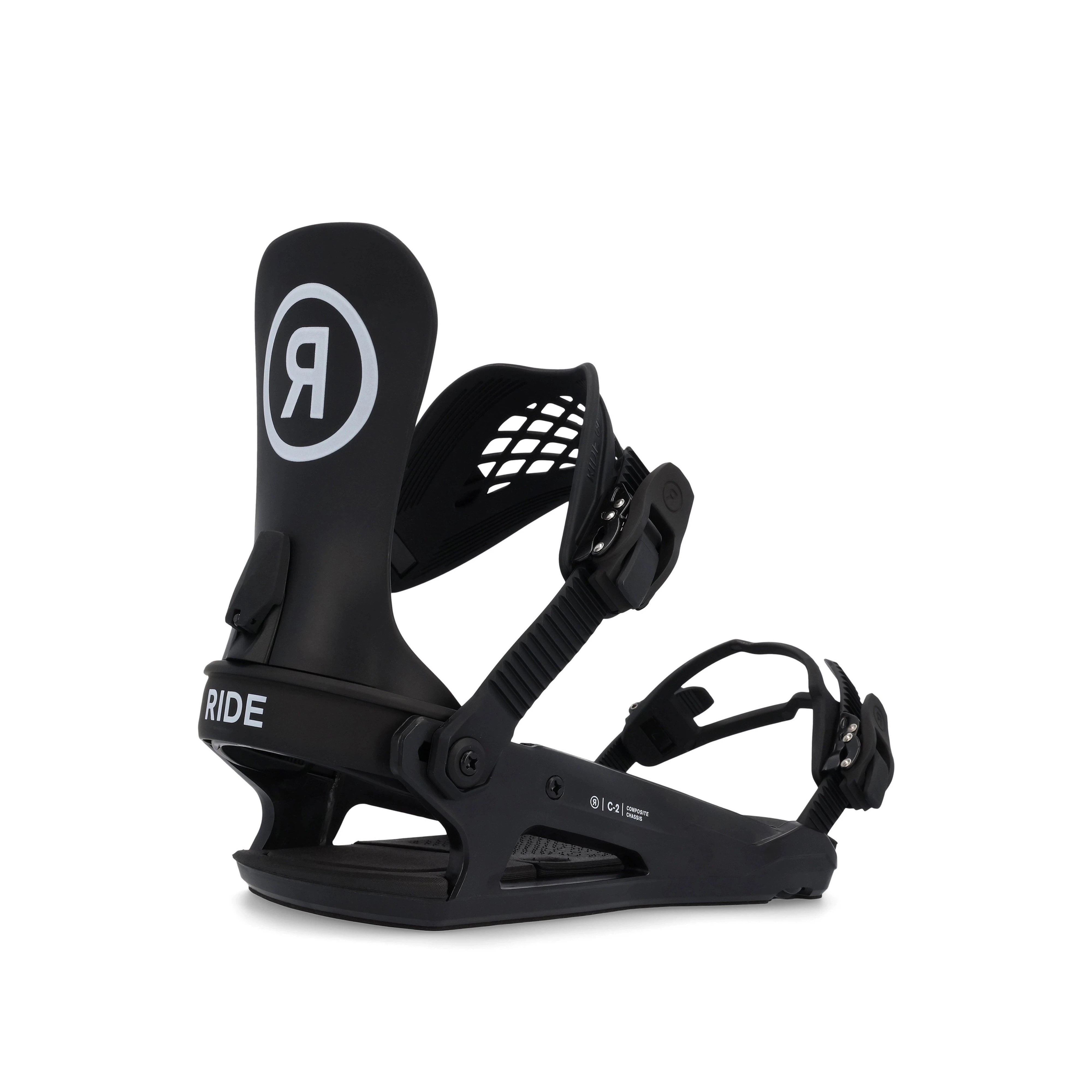 Ride C 2 Snowboard Bindings 2025 - High-Performance Snowboard Bindings for All-Mountain & Freestyle Riding - Perfect for Powder, Park & Backcountry Adventures