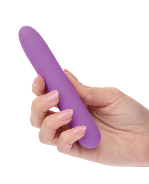 Bliss Liquid Silicone Rechargeable Mini Vibrator - Purple | Waterproof & Ultra Quiet Personal Massager for Women | Perfect for Stress Relief & Couples Intimacy