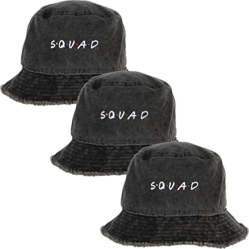 3 Pack: S.q.u.a.d - Black