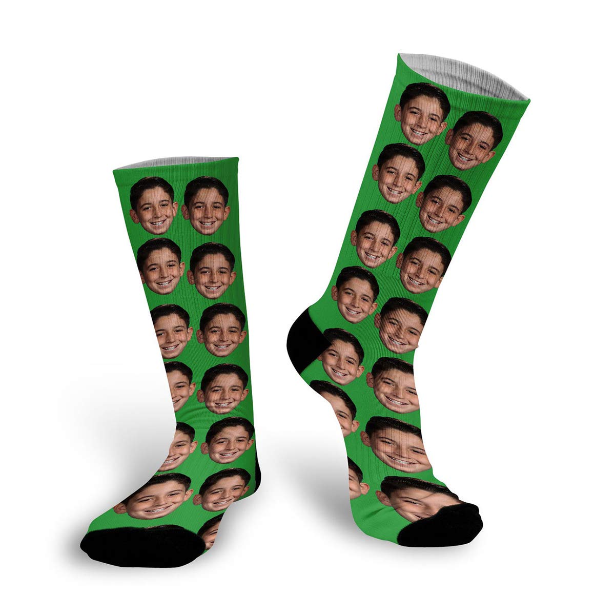 Custom Face Socks - Personalized Photo Socks with Your Picture | Unique Printed Socks Gift for Birthdays, Anniversaries & Special Occasions | Wear Your Loved Ones' Faces for Fun Events, Sports & Memorable Moments