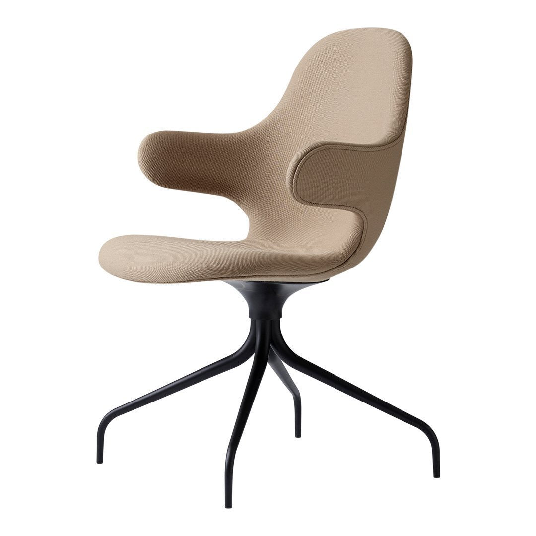 Hayon Catch Chair JH2 with Swivel Base by &Tradition - Modern Scandinavian Design for Living Room, Office, or Lounge Areas