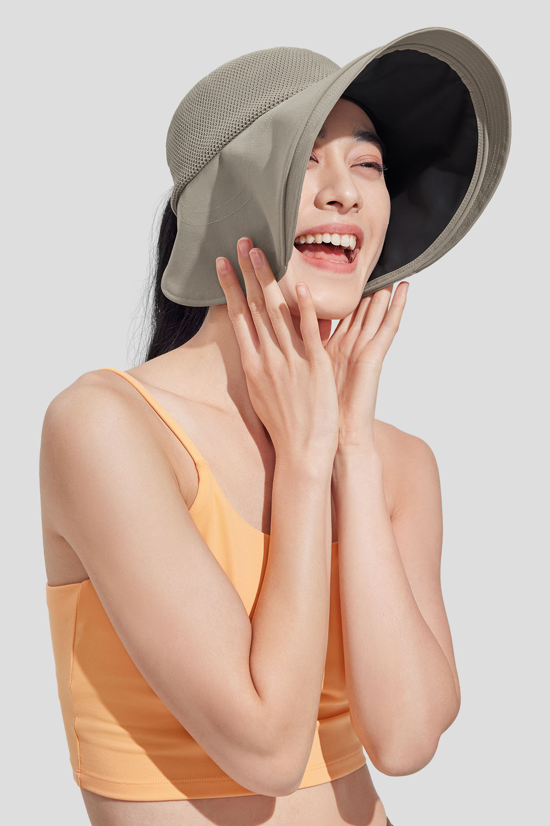 Onni Women's Wide Brim Bucket Hat UPF50+ Sun Protection - Perfect for Beach, Hiking, and Outdoor Activities