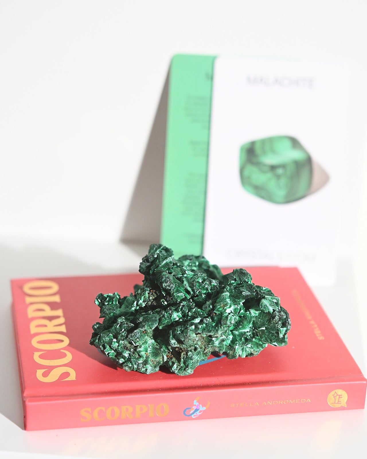 Natural Fibrous Malachite Rough Stone - Raw Green Malachite Crystal Specimen for Mineral Collection, Jewelry Making & Healing Crystals (Great for Home Decor, Crystal Grids & Energy Work)