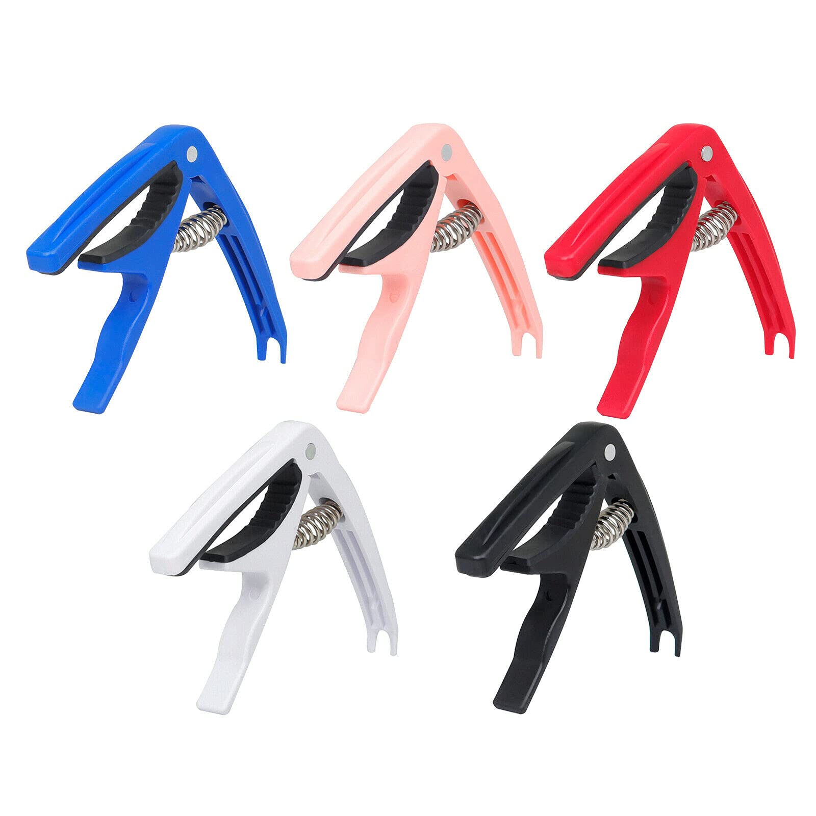 **Premium ABS Resin Ukulele Capo - 4 String Guitar Clamp for Soprano, Concert, Tenor & Baritone Ukuleles (Black) - Perfect for Live Performances, Practice & Travel**