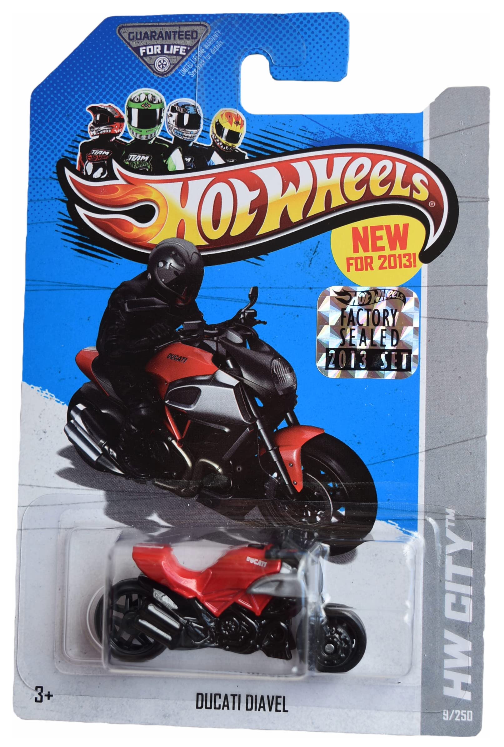 Hot Wheels Ducati Diavel Diecast Motorcycle Toy - 1:64 Scale Collectible Model Car (Red) - Perfect for Kids, Collectors & City Themed Displays