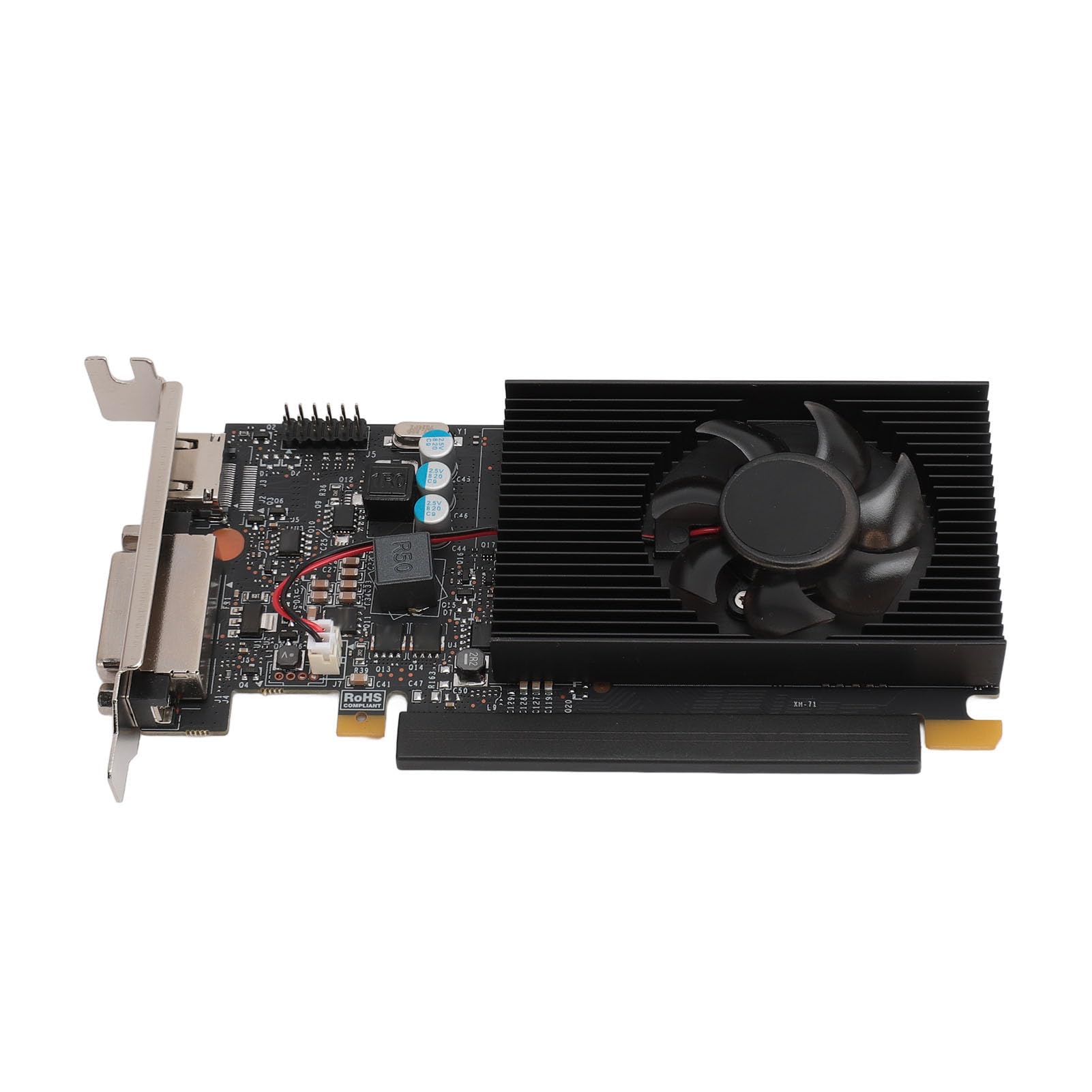 ASHATA GT730 4GB DDR3 64-Bit Gaming Graphics Card - PCI Express 2.0 x16 Video Card with Cooling Fan, DirectX 12 Support for PC Gaming & Multimedia | Perfect for Esports, Video Editing & Home Theater PCs