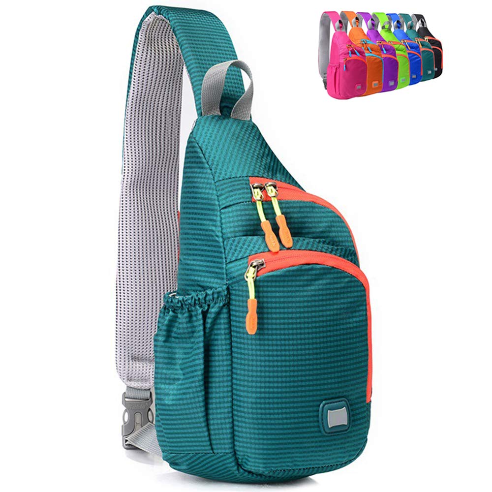 Waterproof Unisex Small Sling Backpack - Lightweight Crossbody Shoulder Bag for Travel, Hiking & Daily Use (Perfect for Outdoor Adventures, Commuting & Shopping)