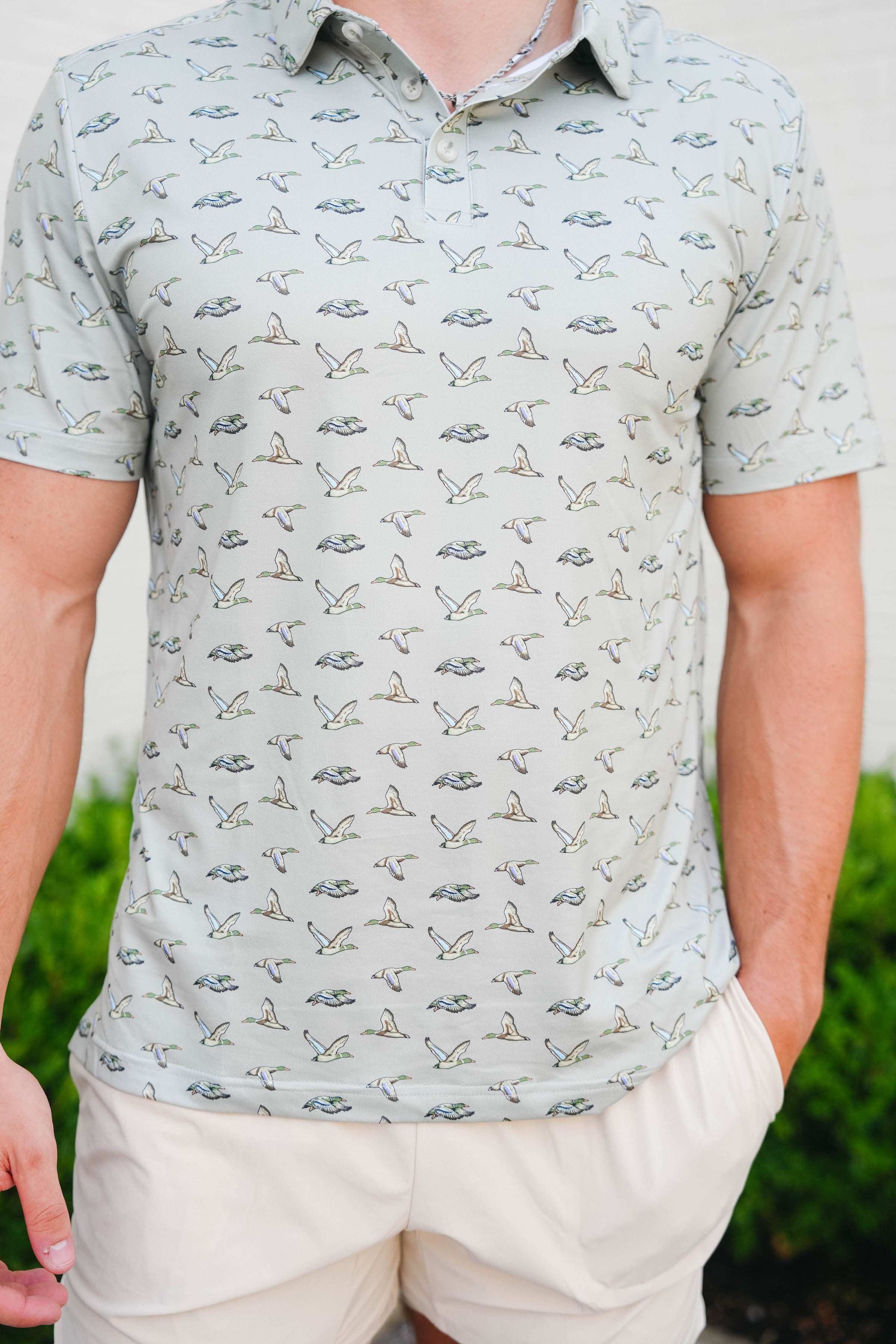Flying Ducks/Green