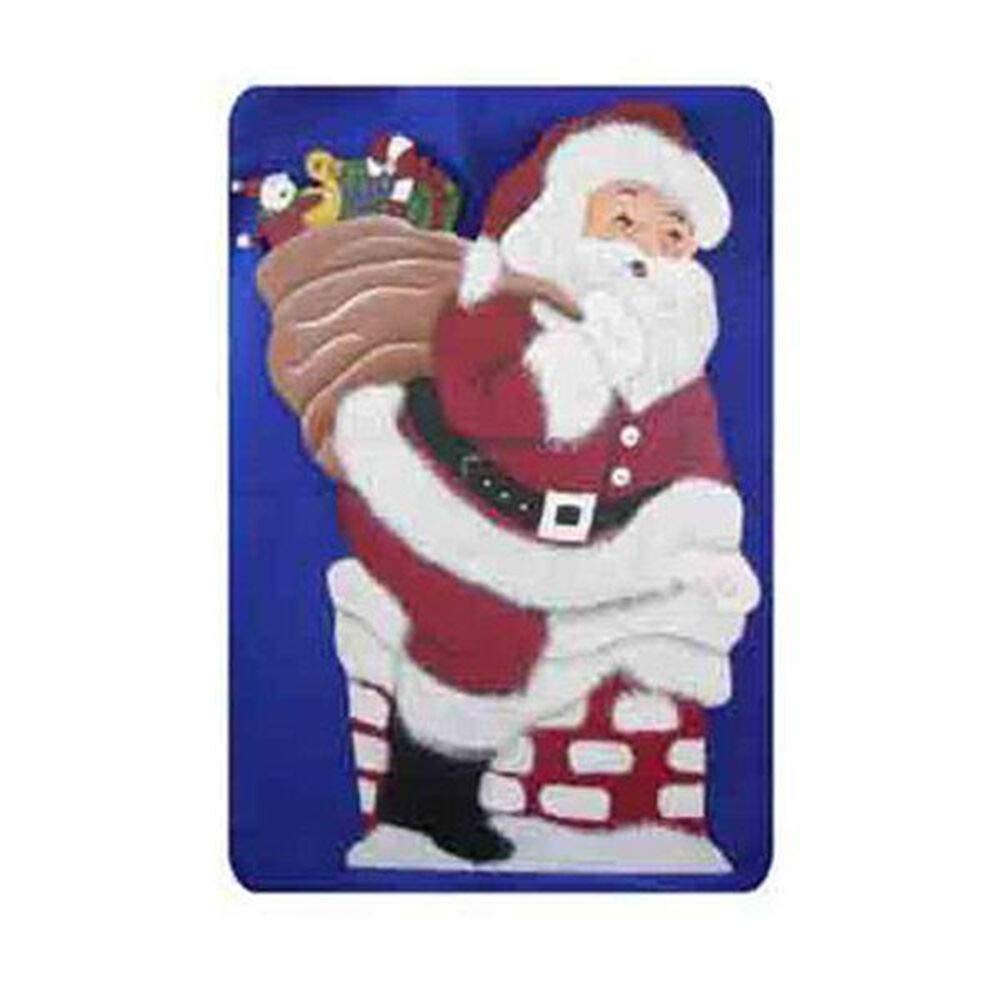 DIY Wooden Santa in Chimney Craft Kit - Christmas Woodworking Project for Adults & Kids | Holiday Home Decor, Gift Making, Family Crafting Activity