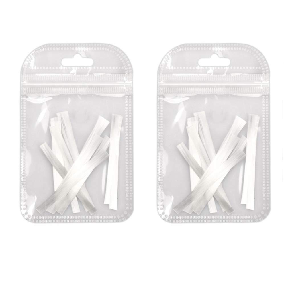 2 Pack Nail Art Fiber for Manicure & Nail Extension - DIY Fiberglass Nail Reinforcement Kit for Stronger, Longer Nails - Perfect for Salon, Home Use & Professional Nail Artists