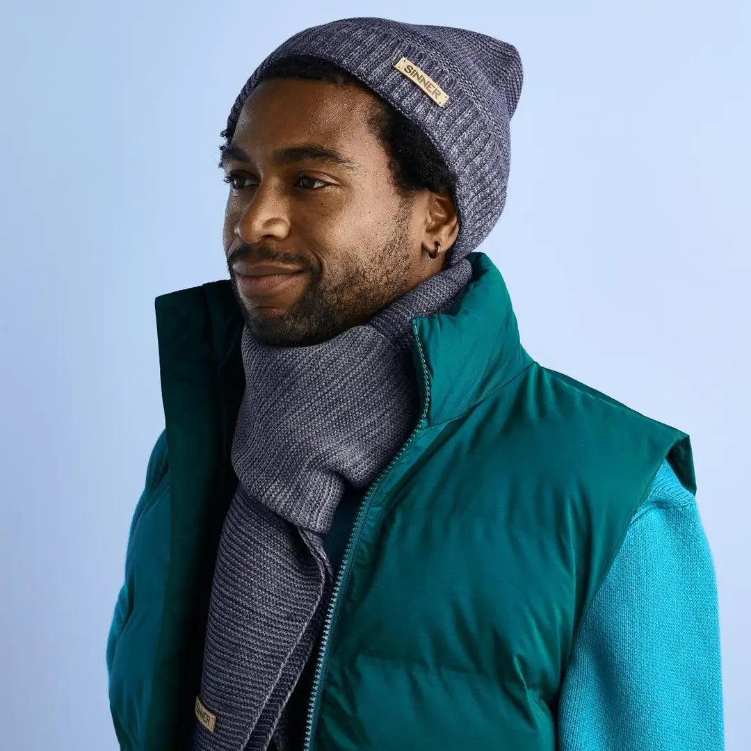 Sinner Brighton Scarf - Soft Wool Winter Scarf for Men & Women - Perfect for Cold Weather, Outdoor Activities, and Fashion Accessories
