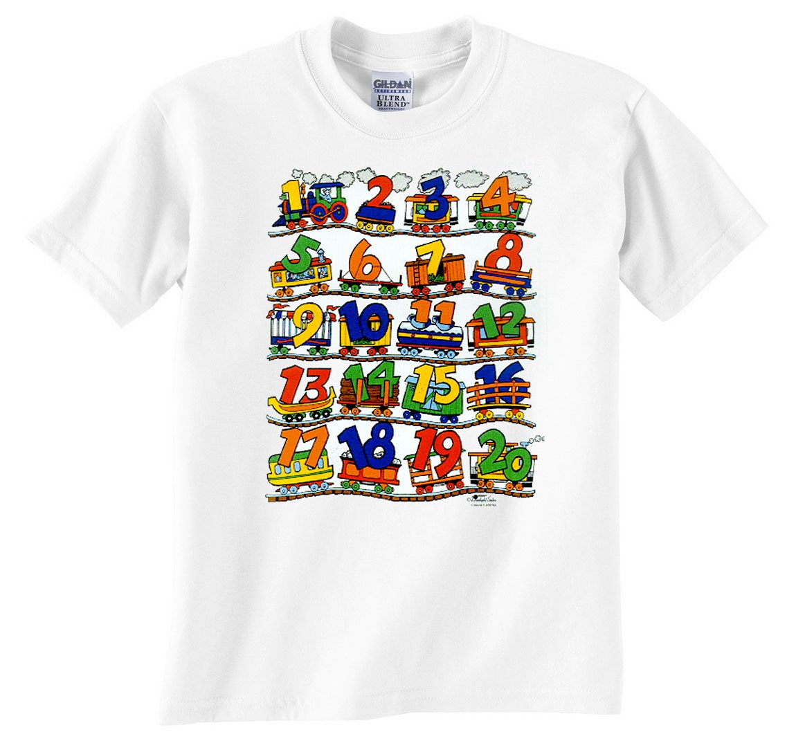 Vintage Railroad Train T-Shirt - Daylight Sales Numbers Graphic Tee for Men & Women | Casual Wear, Gifts for Train Enthusiasts