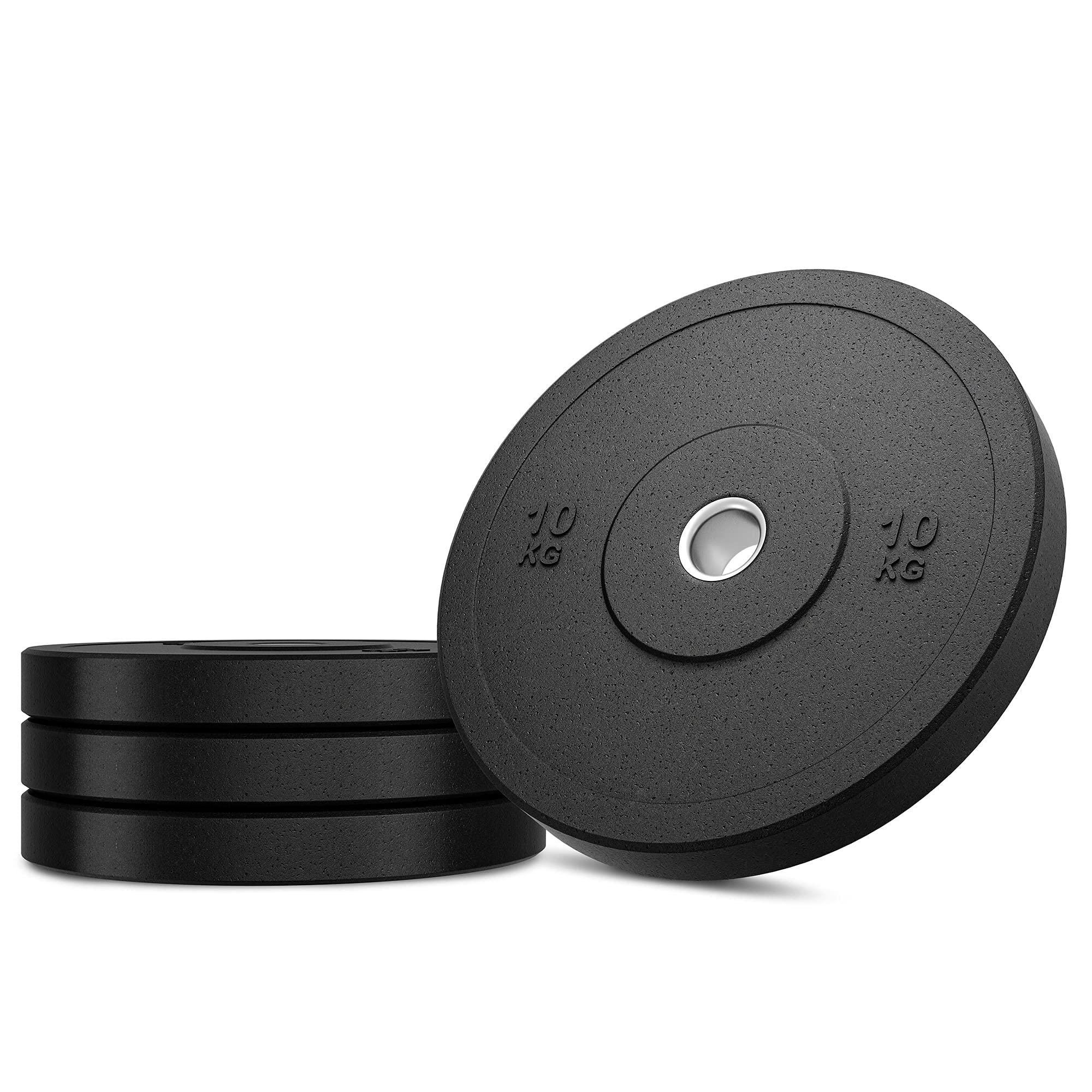 Marbo Sport Premium Rubber Bumper Plates Weight Set – 30kg & 60kg Options – Durable Gym Equipment for CrossFit & Weightlifting – Made in EU | Perfect for Home Gyms & Professional Training