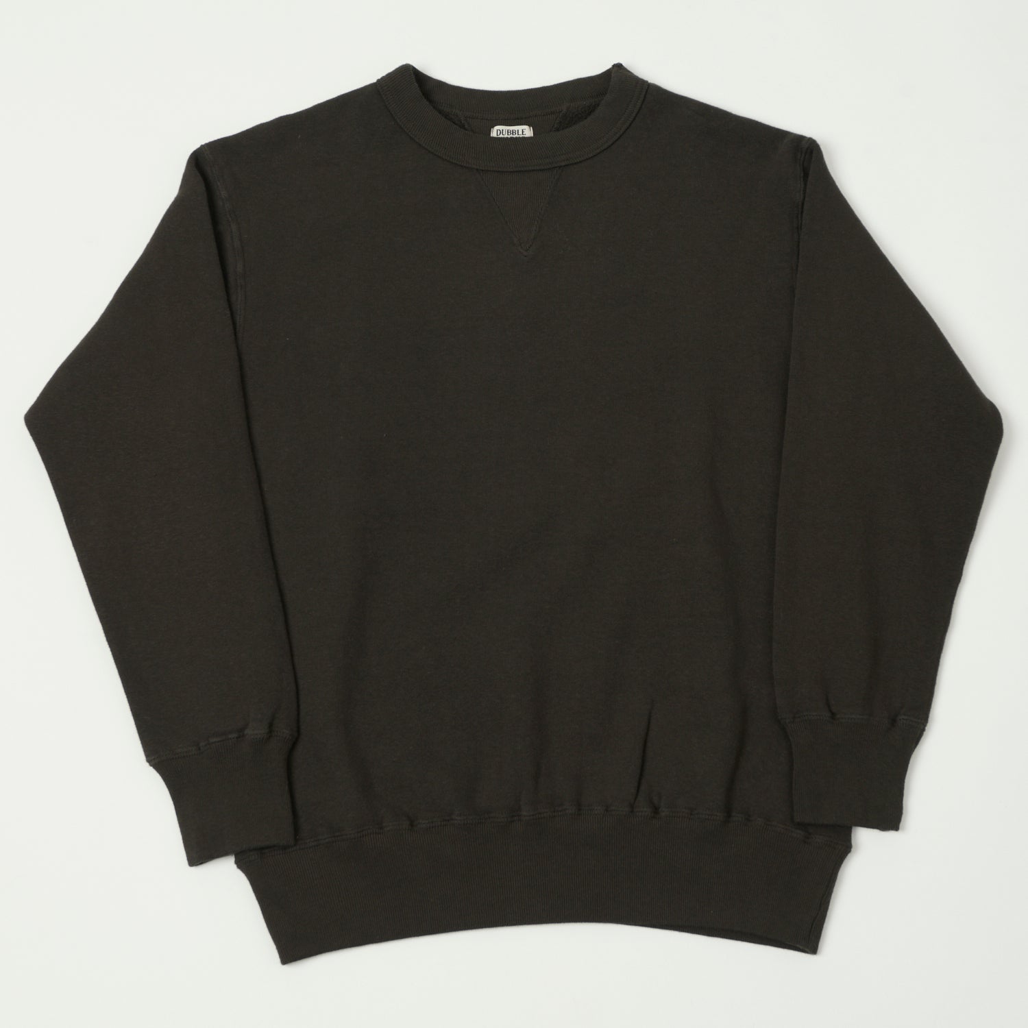 Dubbleworks Tsuriami Sweatshirt - Premium Black Cotton Pullover for Men & Women | Cozy Streetwear & Casual Loungewear | Perfect for Everyday Wear, Travel & Relaxation
