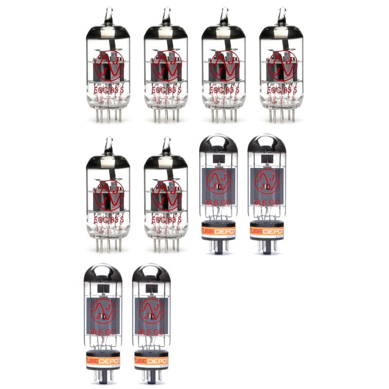 Bugera 6262 Replacement Tube Set - High-Quality Vacuum Tubes for Guitar Amplifiers | Perfect for Live Performances & Studio Recording