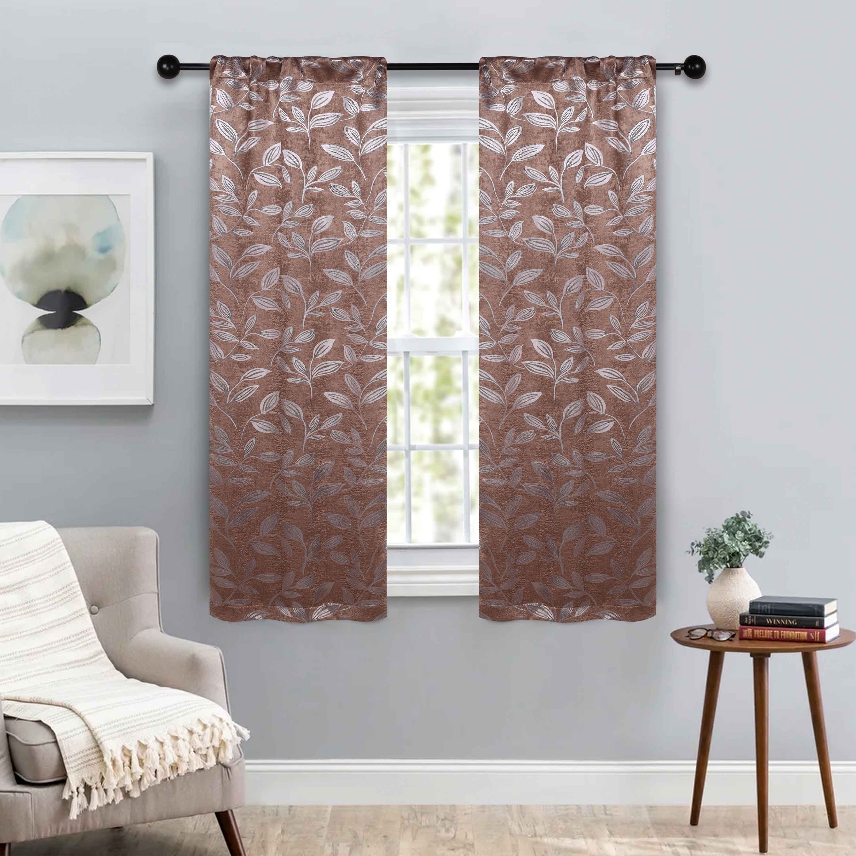 Blackout Curtains with Rod Pocket - Set of 2 Panels for Complete Room Darkening | Perfect for Bedrooms, Nurseries & Home Theater Light Blocking