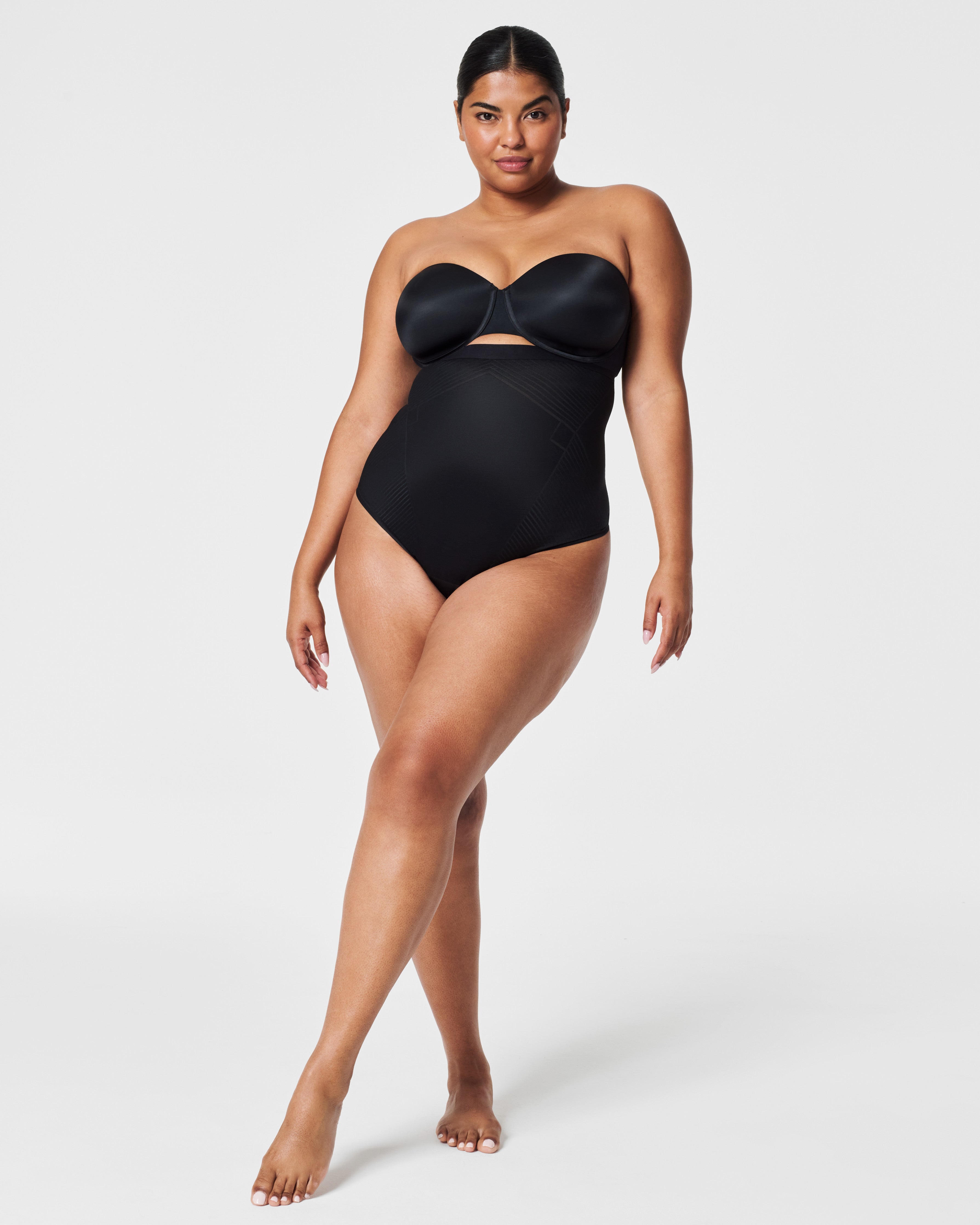 SPANX Shapewear Invisible High Waisted Thong for Women - Seamless Slimming Underwear for Everyday Comfort & Confidence | Perfect for Work, Date Night & Special Occasions
