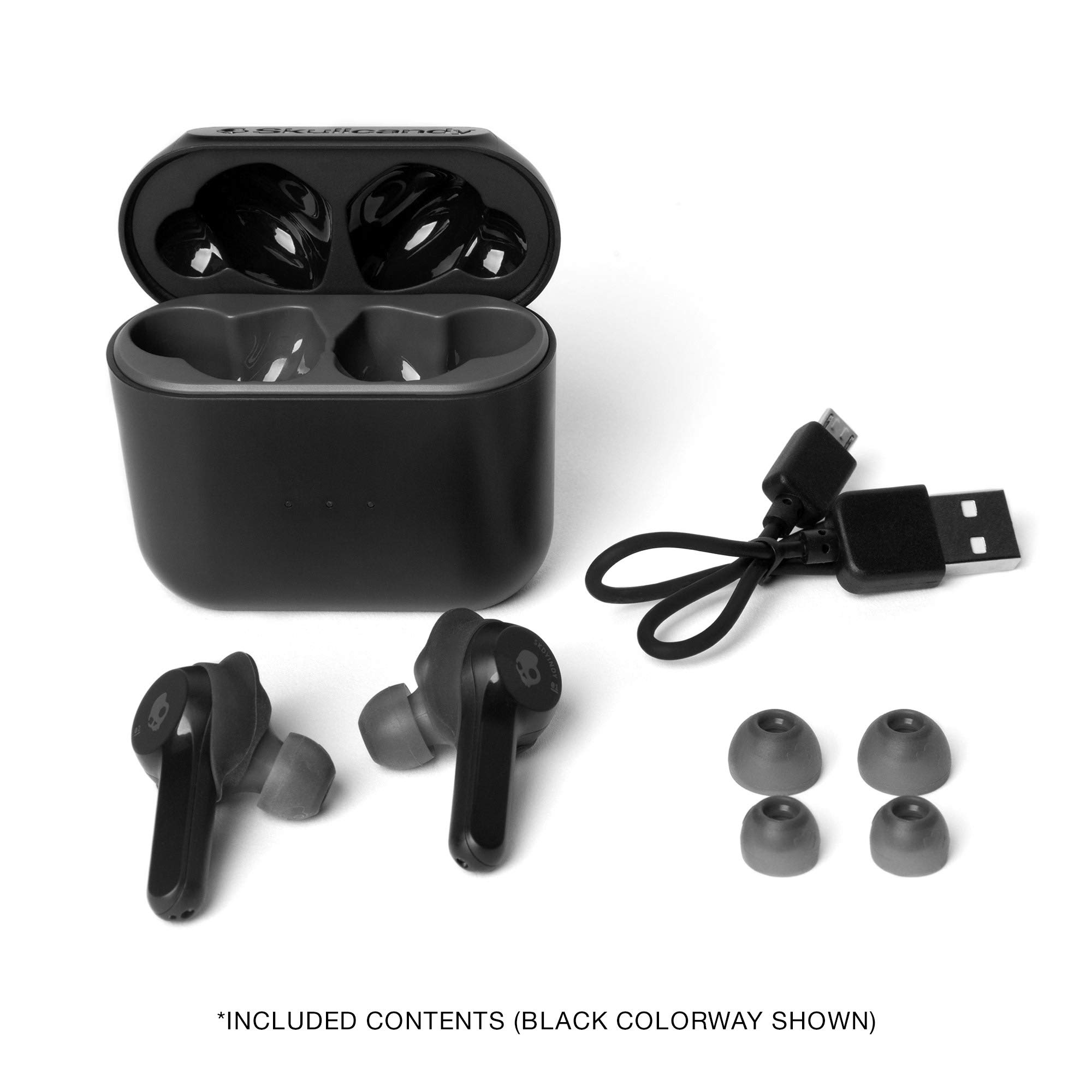 Skullcandy Indy True Wireless Earbuds - Bluetooth 5.0, 16H Battery, IP55 Waterproof, Built-in Mic (Indigo Blue) | Perfect for Gym, Running, Travel & Daily Use