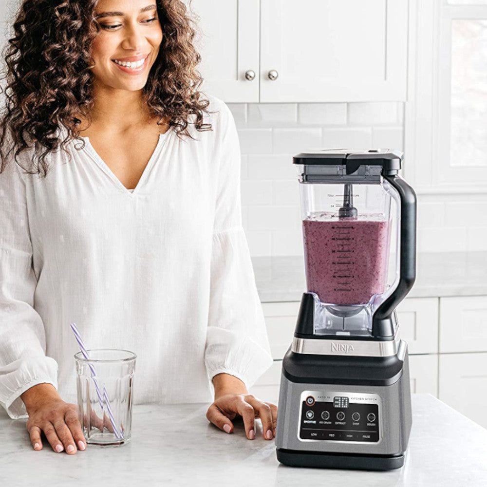 Ninja Professional Plus Kitchen System with 72 Oz Pitcher - BN805 | High-Speed Blender for Smoothies, Juices & Meal Prep | Includes Home Essentials Warranty | Perfect for Home Kitchens & Healthy Lifestyles