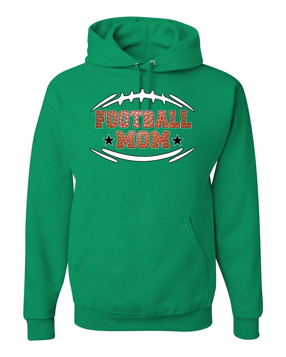 Wild Bobby Football Mom Sports Unisex Graphic Hoodie Sweatpants Set - Comfortable Pullover for Women & Men - Perfect for Game Day, Tailgating & Casual Wear
