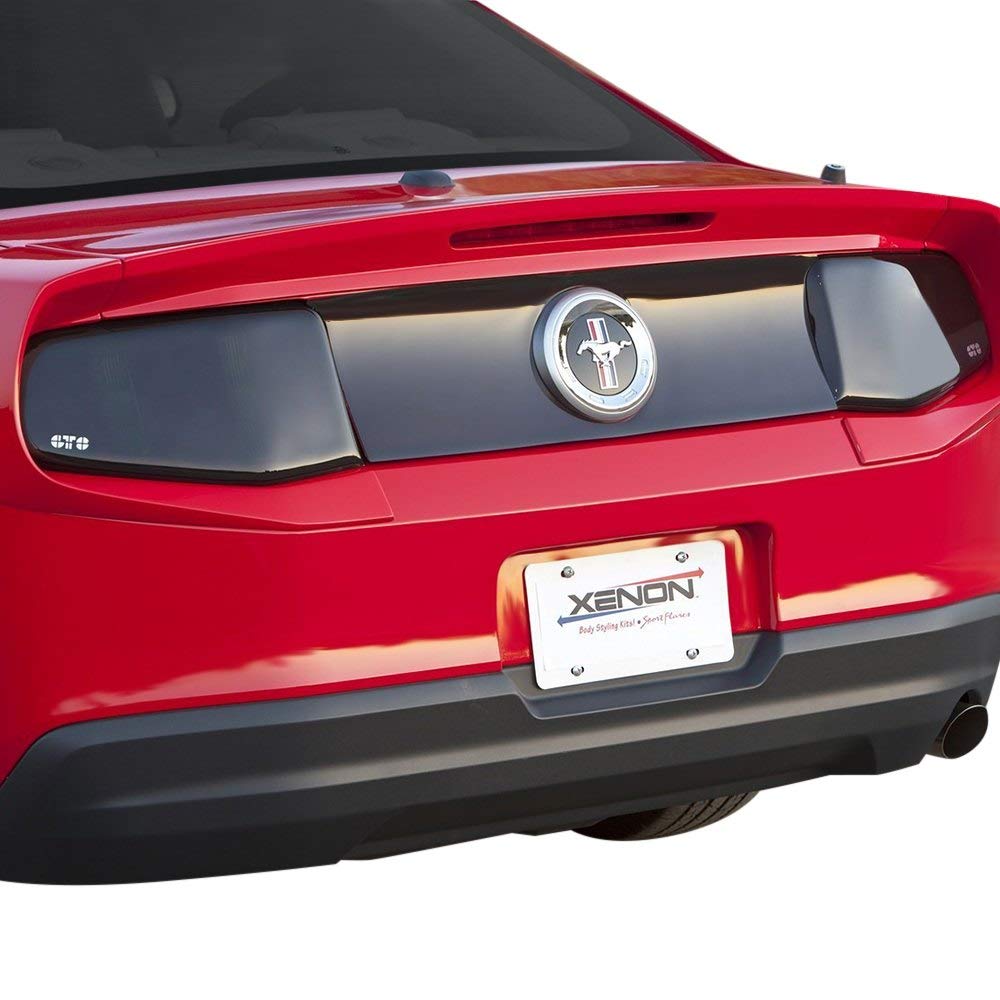 GT4994 Blackout Taillight Covers - Smoke Tint 2-Piece Set for Car Tail Lights | Universal Fit, Easy Installation | Enhance Style & Nighttime Visibility for Trucks, SUVs, and Cars