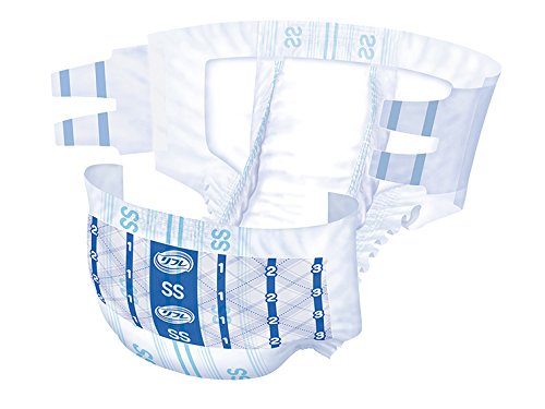 LivDry Incontinence Briefs for Adults - Leak Proof Protection, Breathable Comfort with Adjustable Tabs - Small Size (102 Count Pack) - Ideal for Overnight Use, Travel & Active Lifestyles