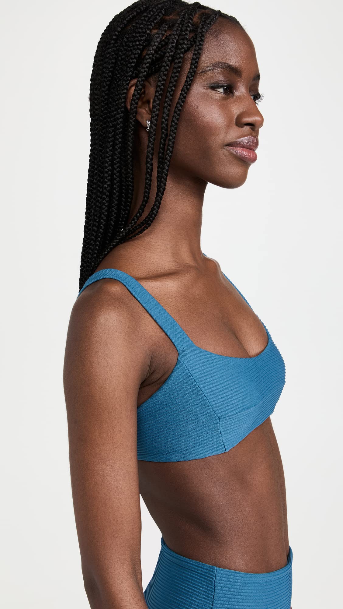 LSpace Women's Jess Bikini Top - Ocean Blue Medium | Sexy Swimwear for Beach & Pool | Perfect for Summer Vacations, Tropical Getaways & Water Sports