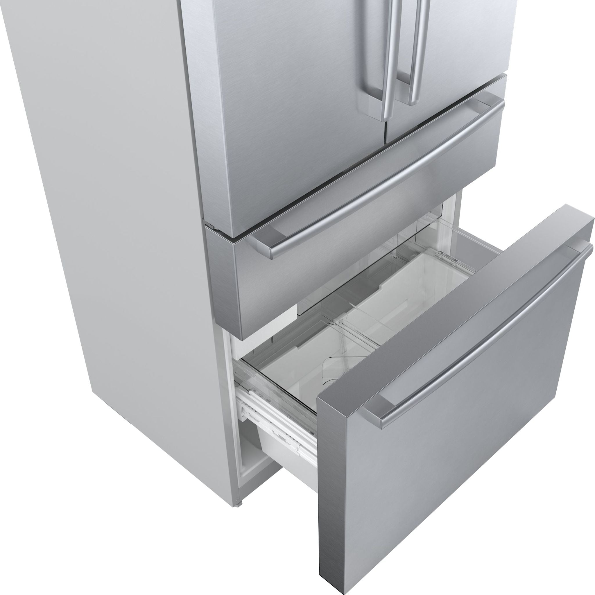 Bosch 36 Inch French Door Refrigerator (B36CL80SNS) - Stainless Steel, Energy Star Certified, Counter Depth - Perfect for Modern Kitchens & Open Floor Plans