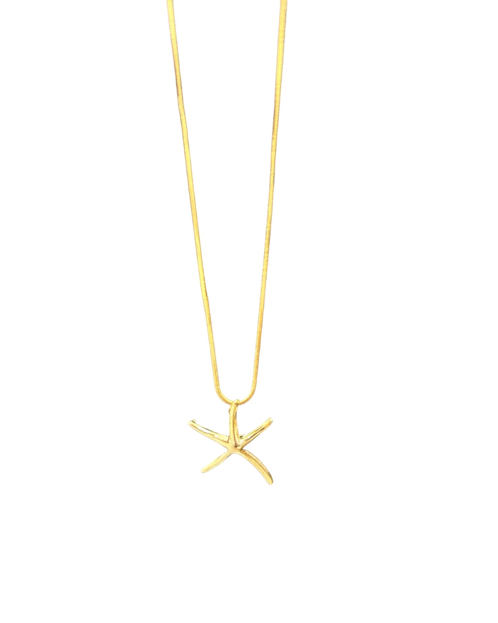 Starfish Necklace for Women - Minimalist Beach Jewelry - Perfect for Summer Vacations, Beach Weddings & Boho Fashion