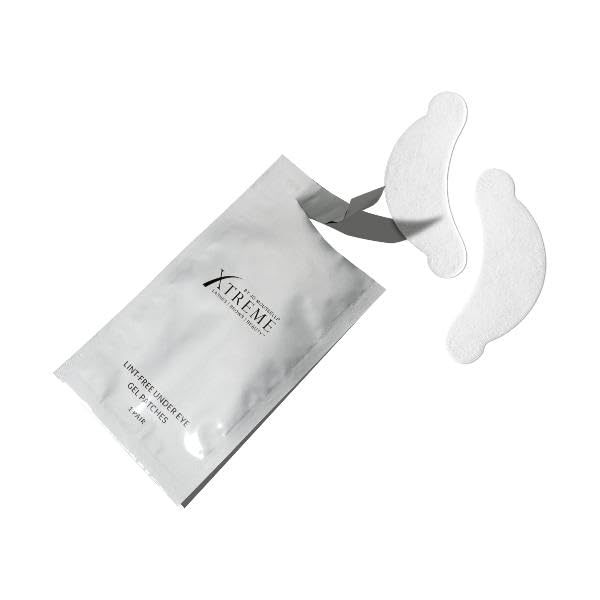 Xtreme Lashes Lint-Free Hydrating Under Eye Gel Patches | 50 Pairs for Dark Circles, Puffiness & Wrinkles | Perfect for Skincare Routine, Travel & Spa Days