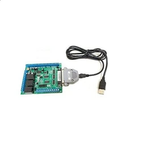 6 Axis USB Motion Controller UC100 for Mach3 - CNC Machine Control with Relay & Spindle Support | Perfect for Milling, Engraving, and 3D Printing Operations